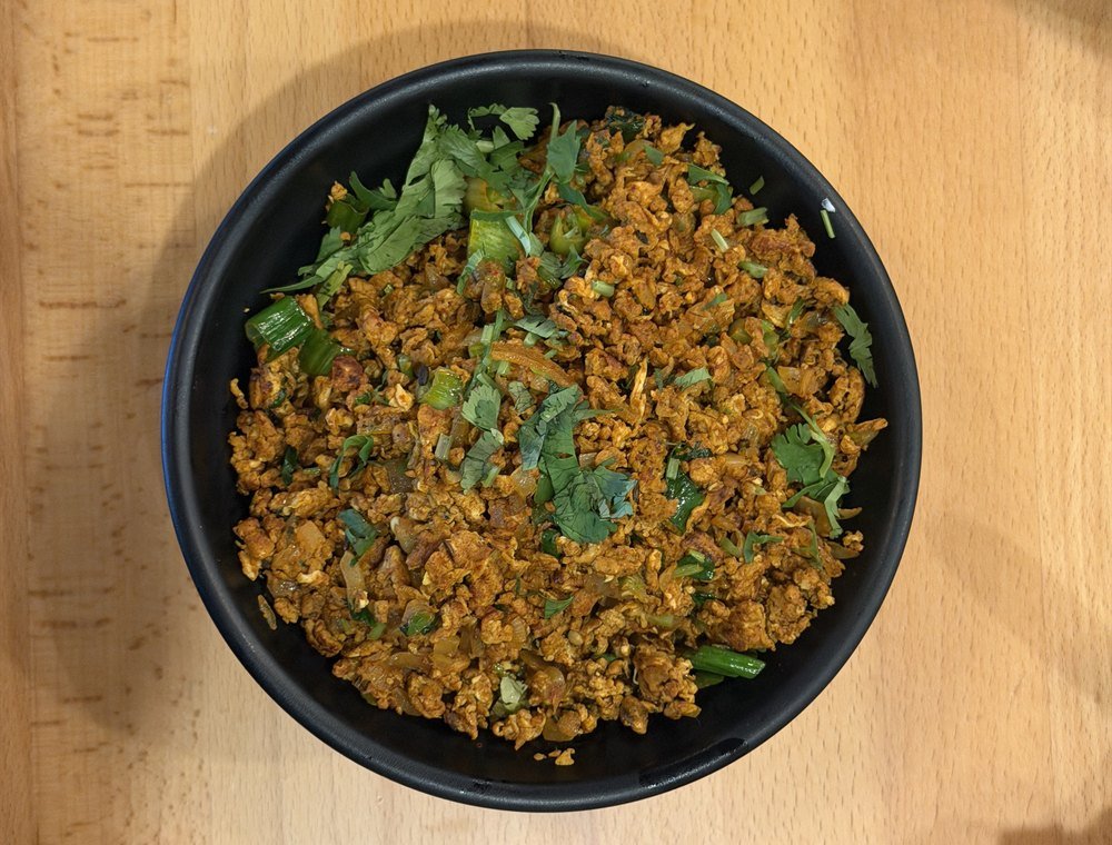 A spice-rich dish