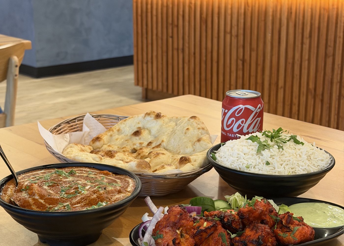 A full catering spread